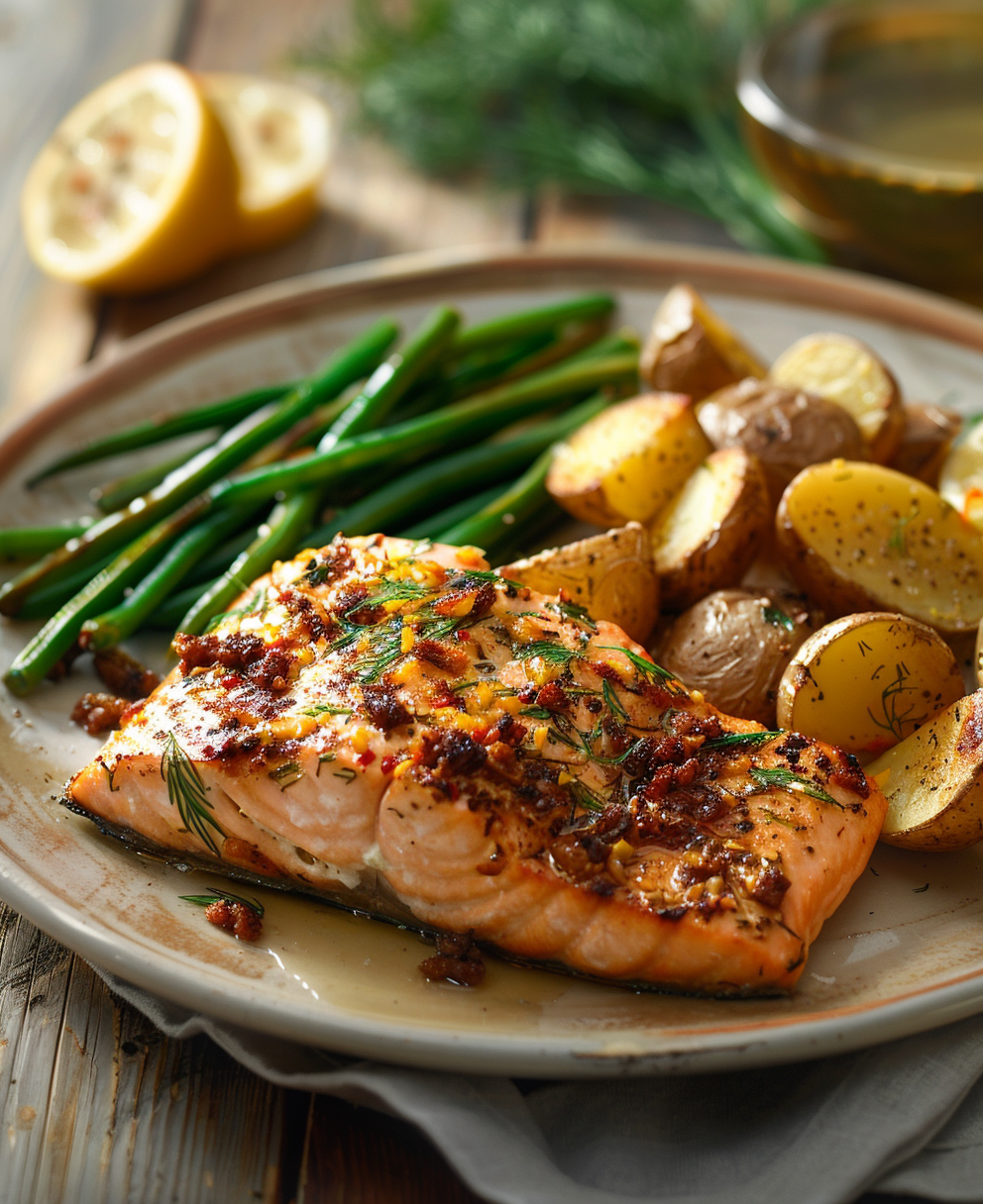 recept met zalm uit de oven