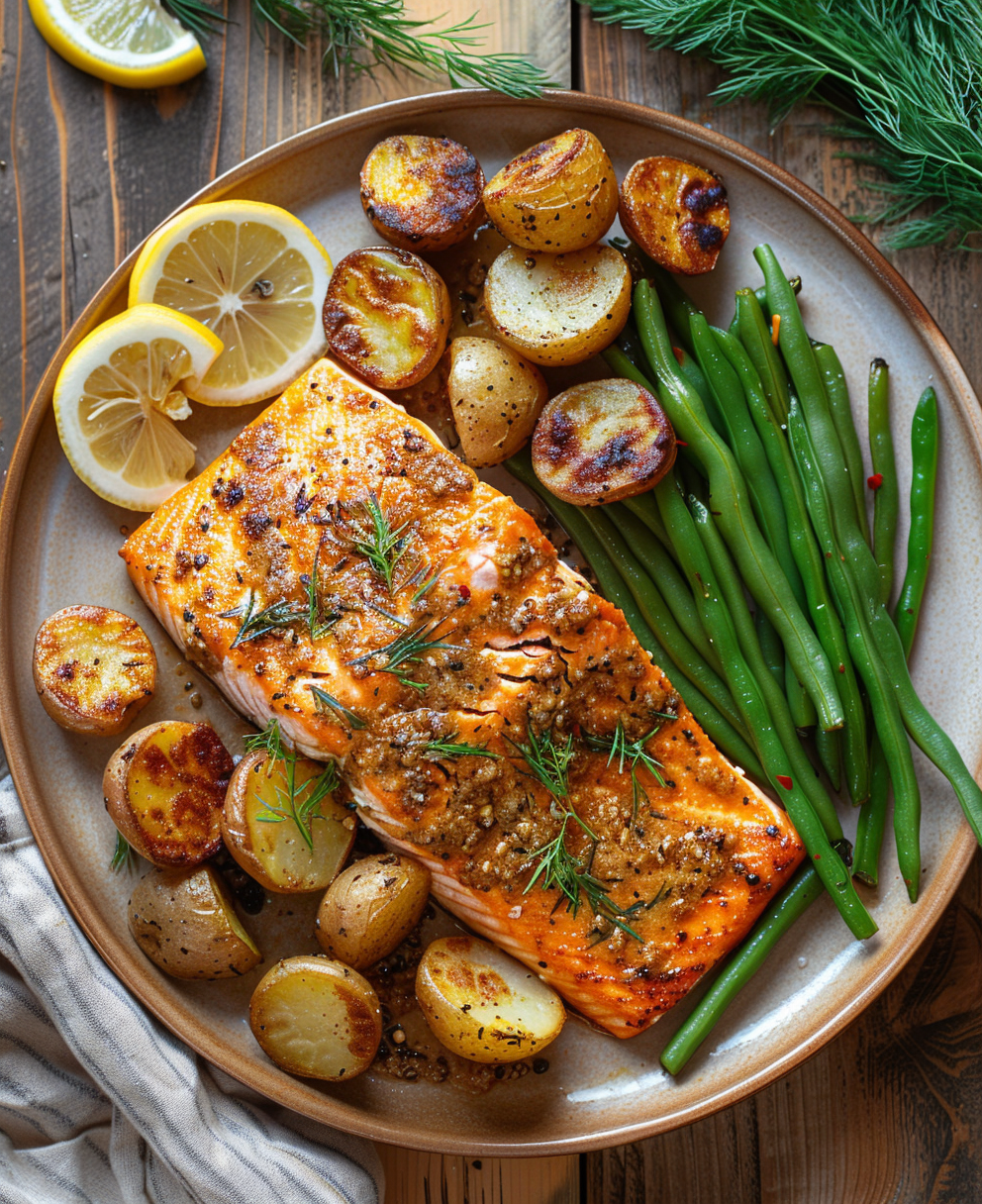 recept met zalm uit de oven