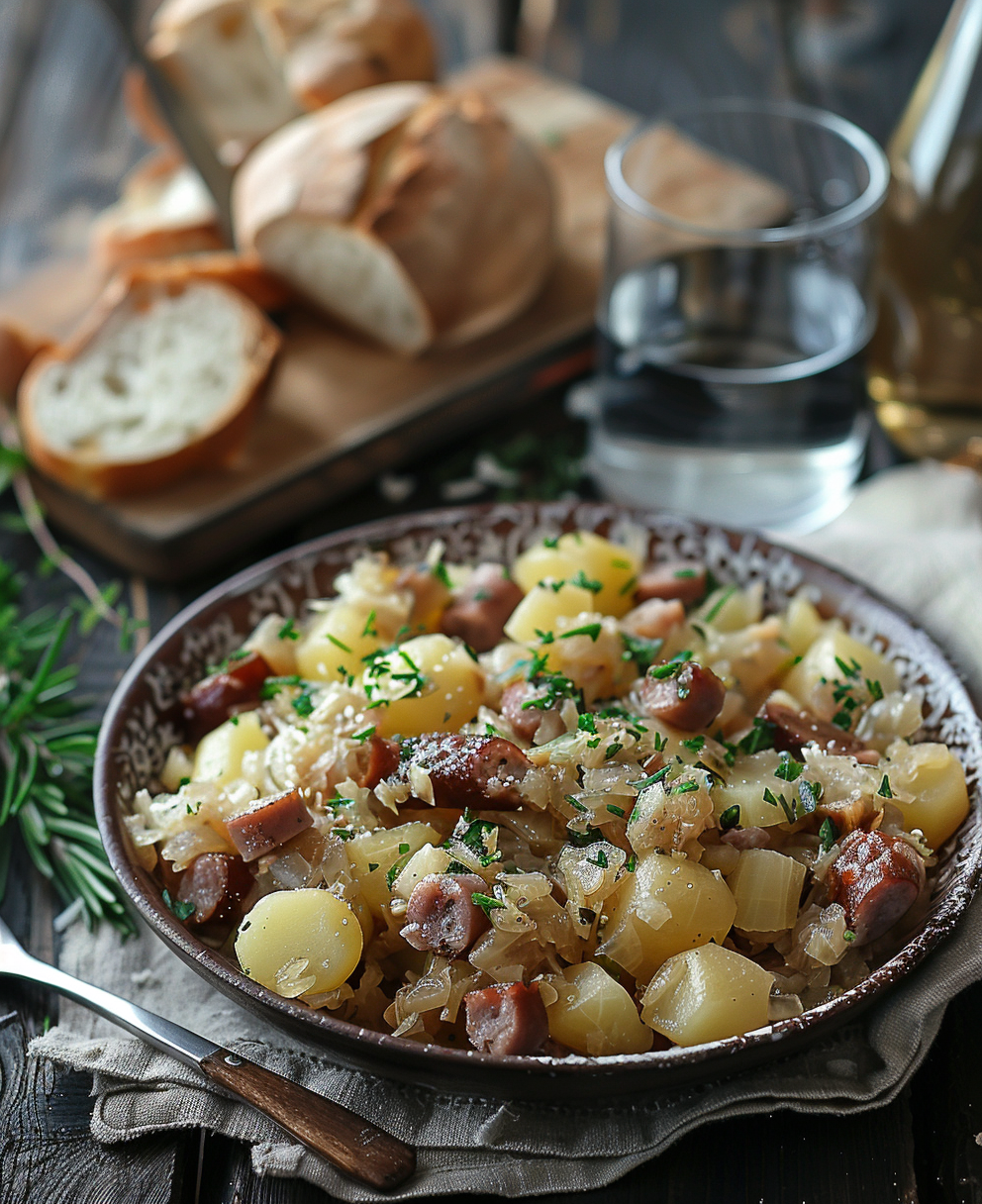 recept met zuurkool