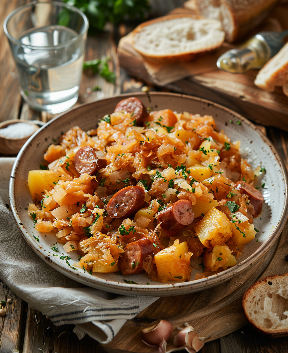 recept met zuurkool