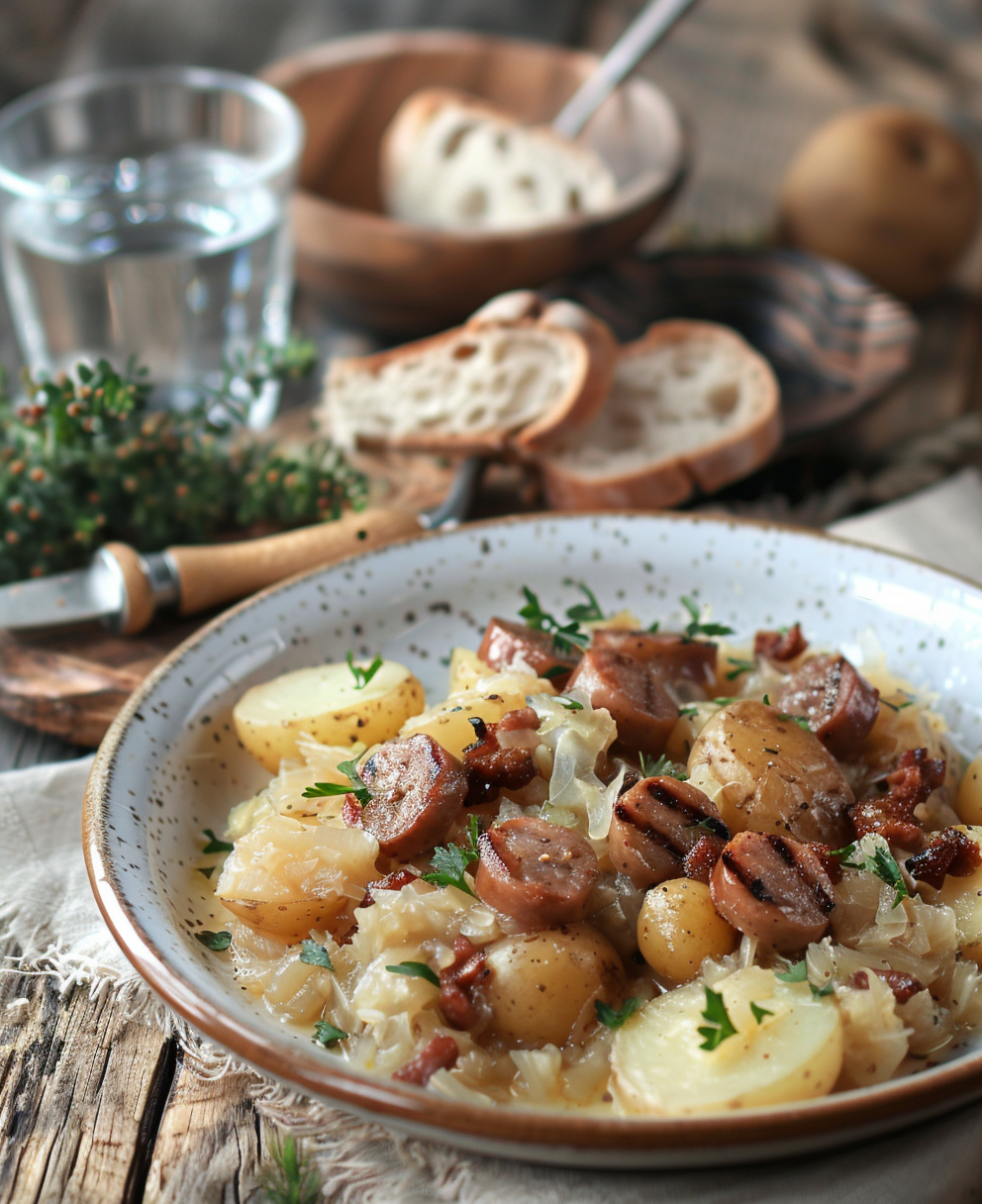 recept met zuurkool