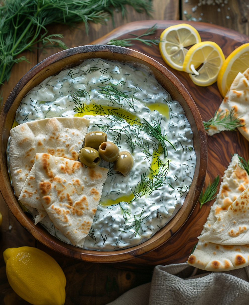 recept på tzatziki