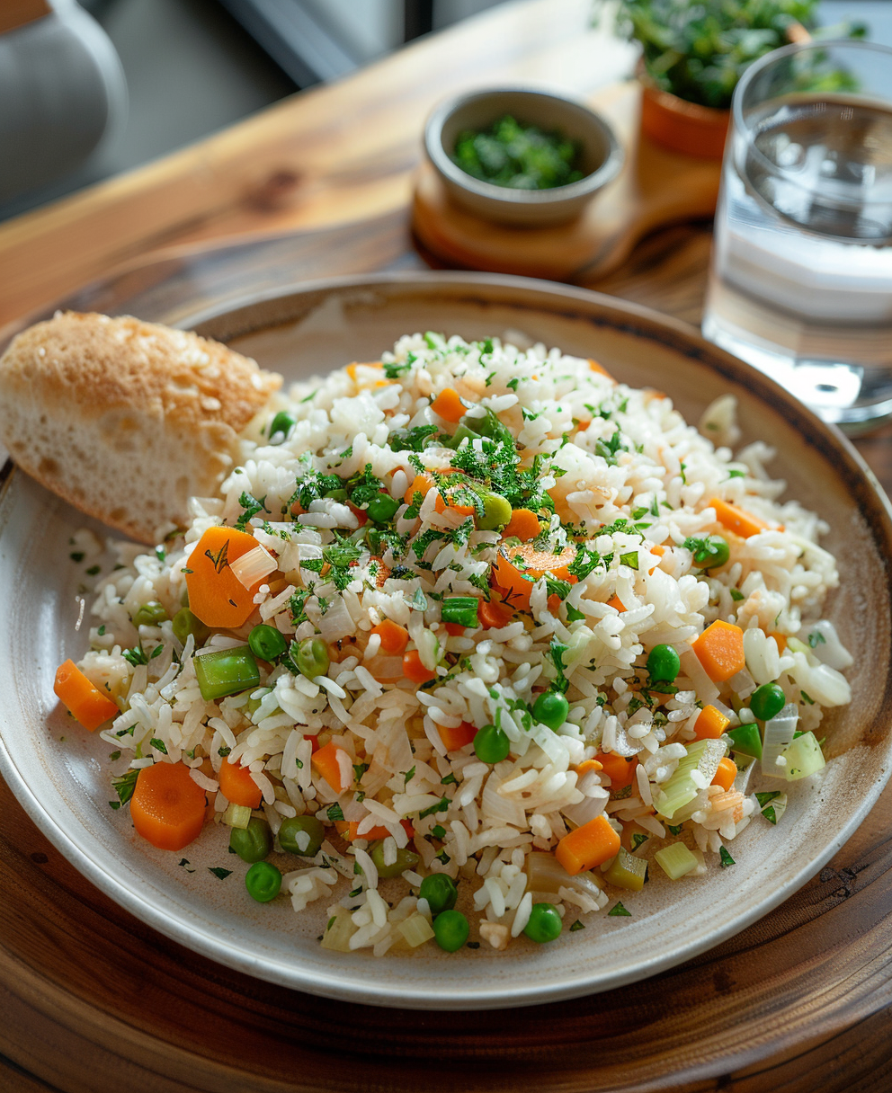 recept rijst met groenten