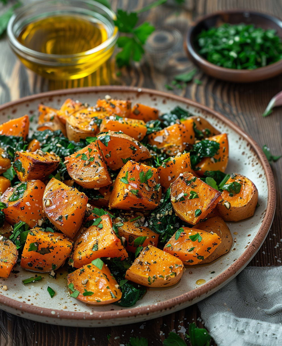 recept zoete aardappel oven