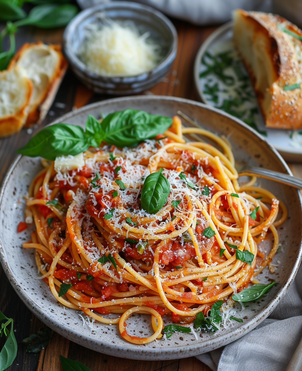 recepten met spaghetti