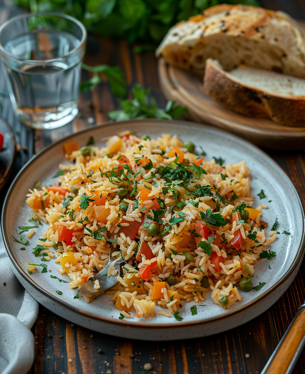 rijst groenten recept
