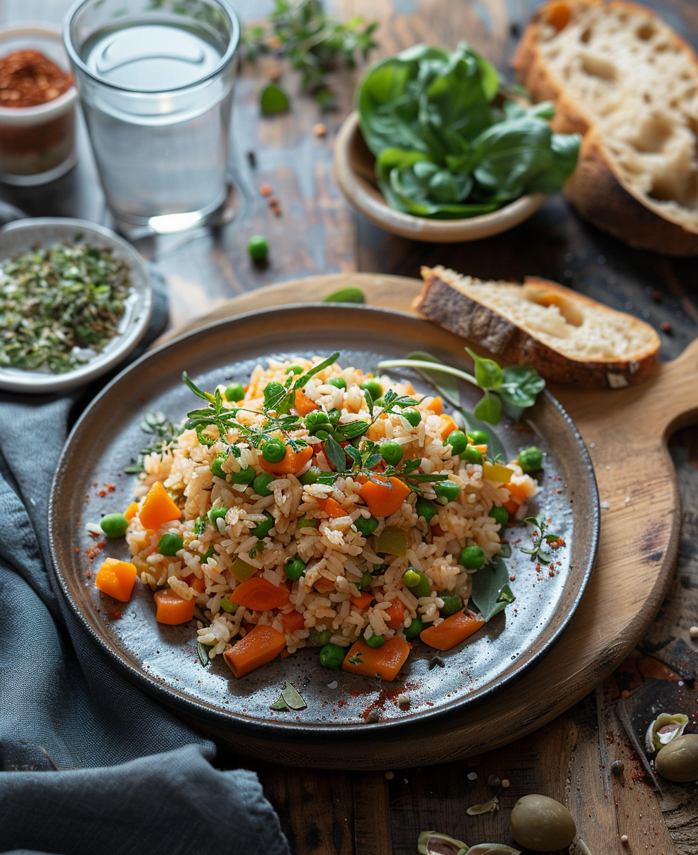 rijst met groenten recept