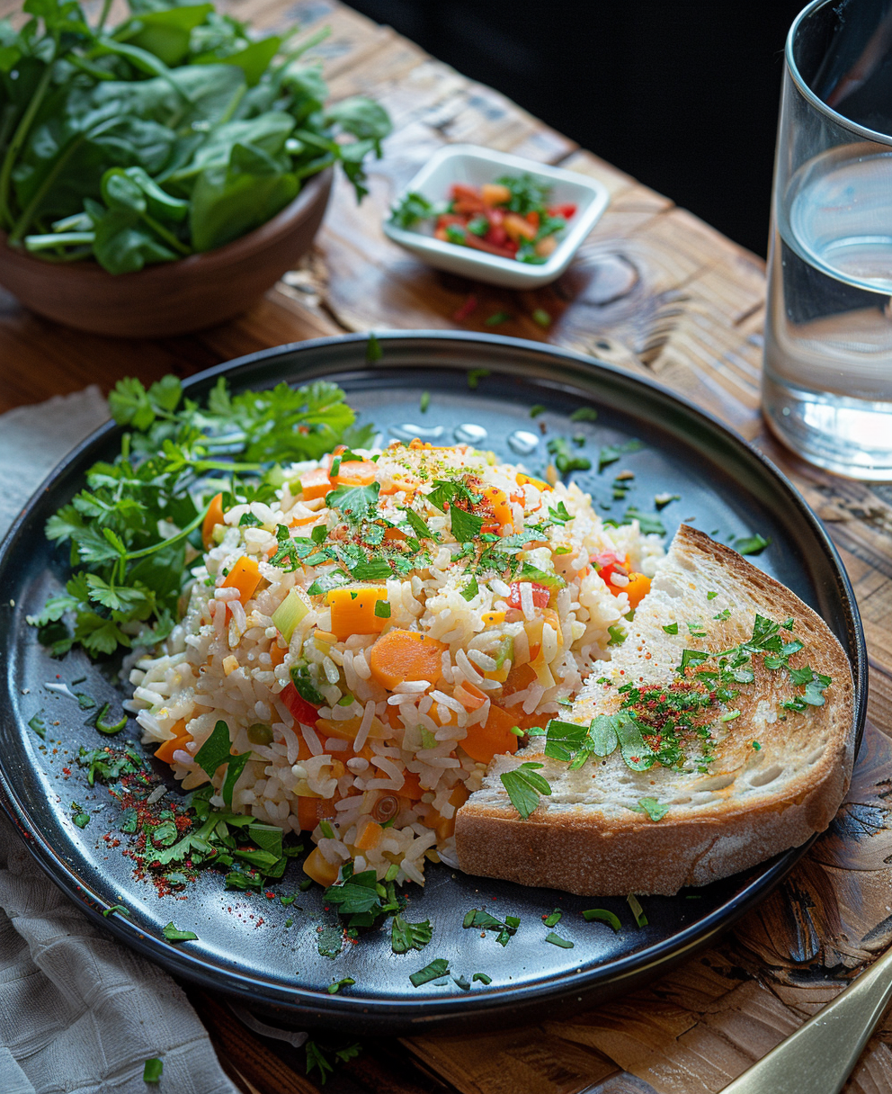 rijst met groenten recept