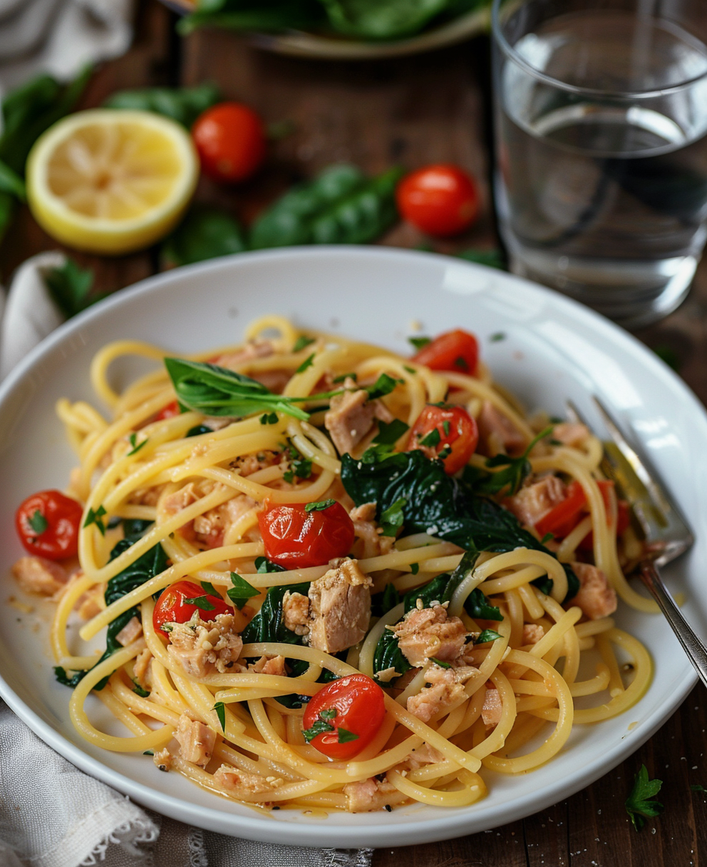 tonijn recept pasta