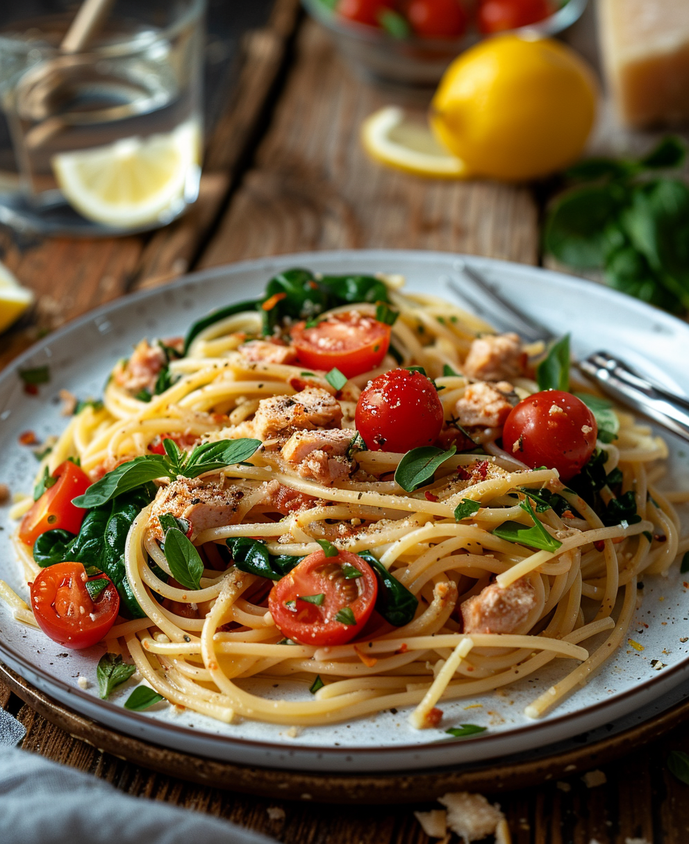 tonijn recept pasta