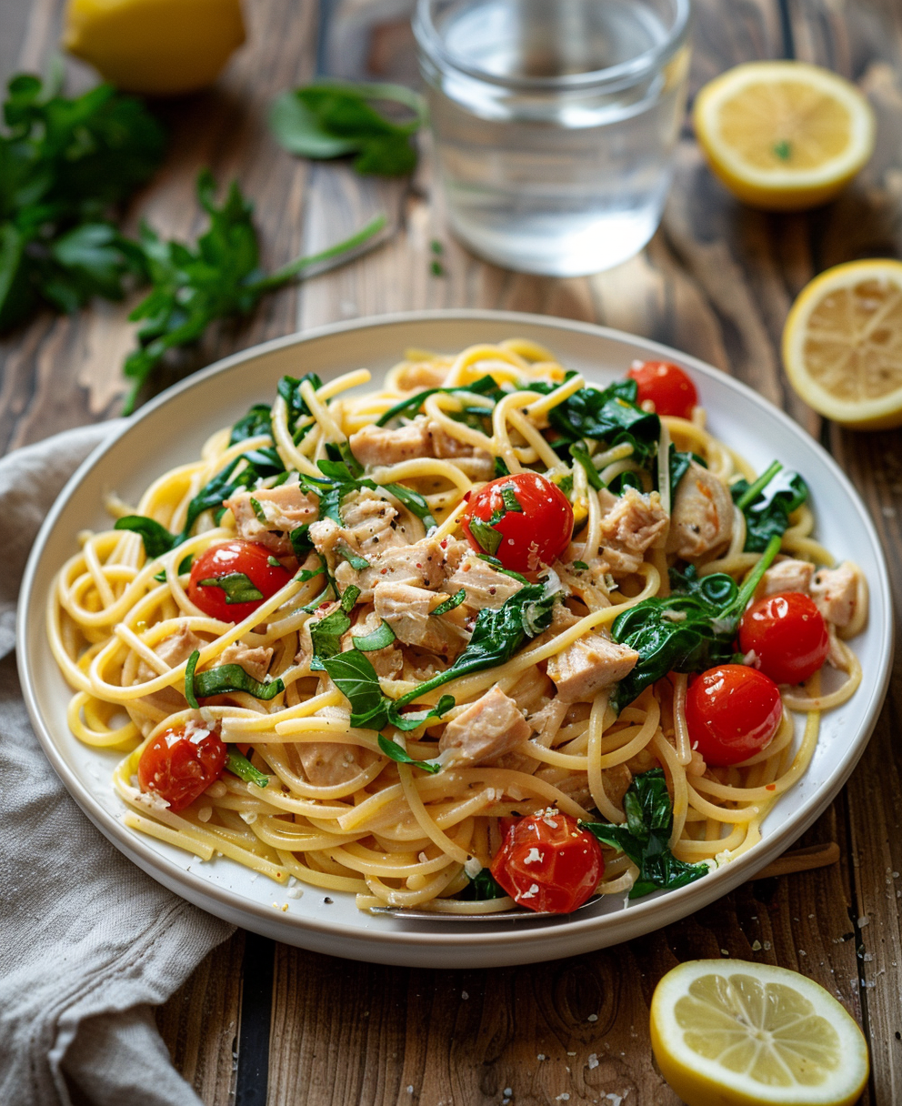 tonijn recept pasta