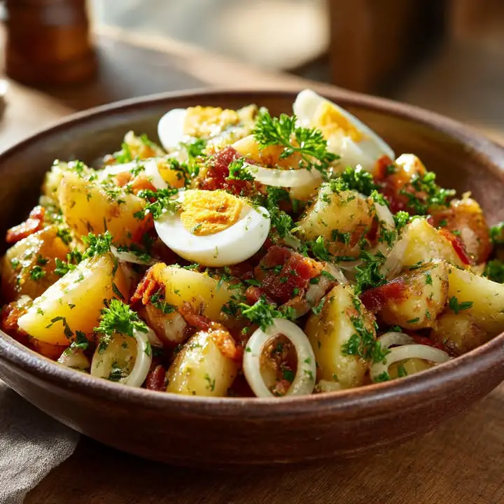 Aardappel Bacon Salade