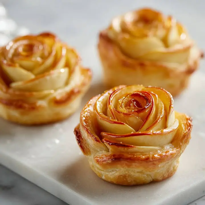 Appelrozen met Abrikozenjam