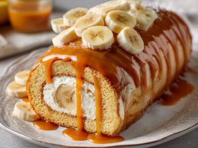 Bananencaramel Rolcake: Het Meest Verleidelijke Dessert