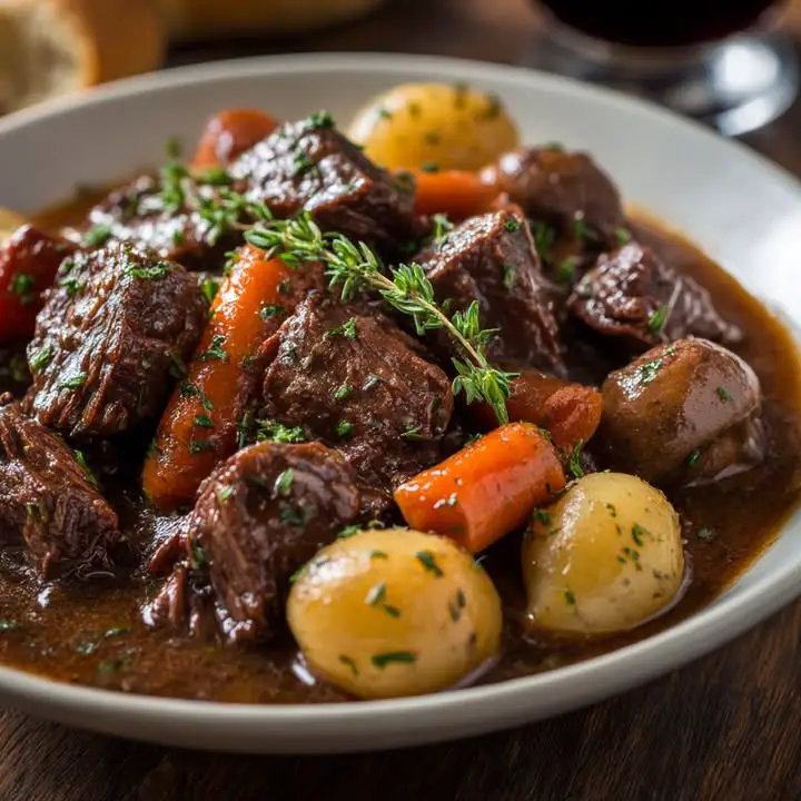 Boeuf Bourguignon Kruidige Stoofpot