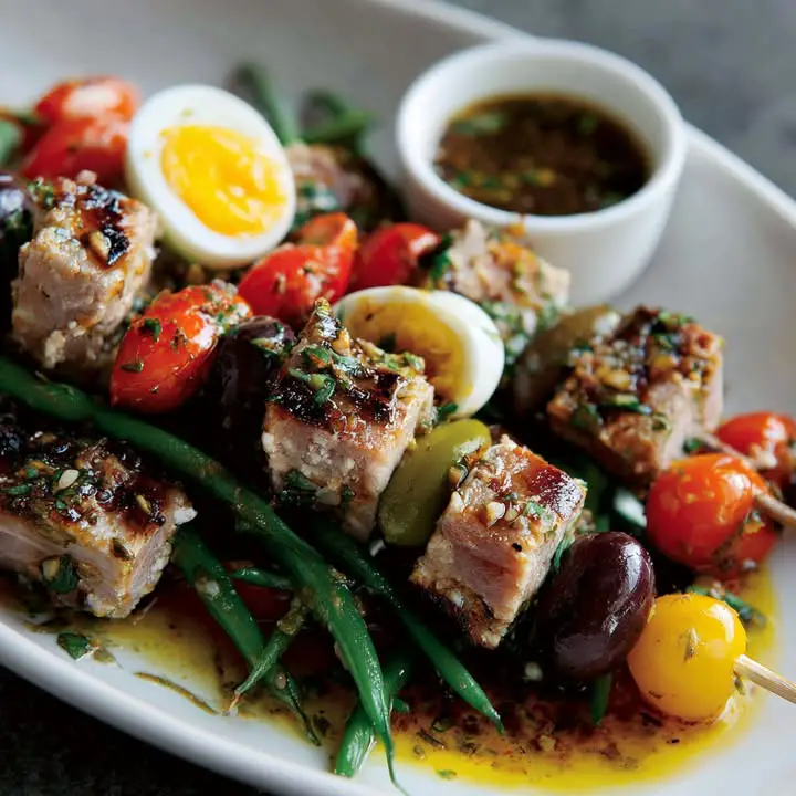 Brochettes Niçoise Verrassend