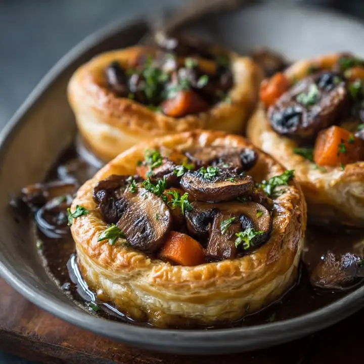 Champignon Vol-au-Vent Recept