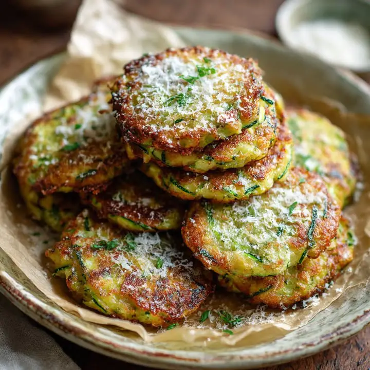 Courgette Parme Beignets