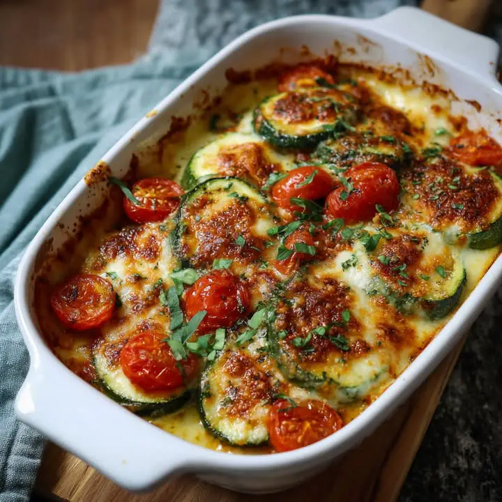 Courgette Tomaat Gratin