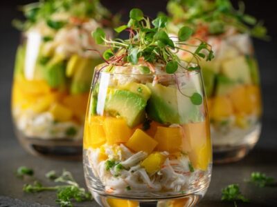 Crab, Mango, Avocado: Het Meest Savoureuze Recept