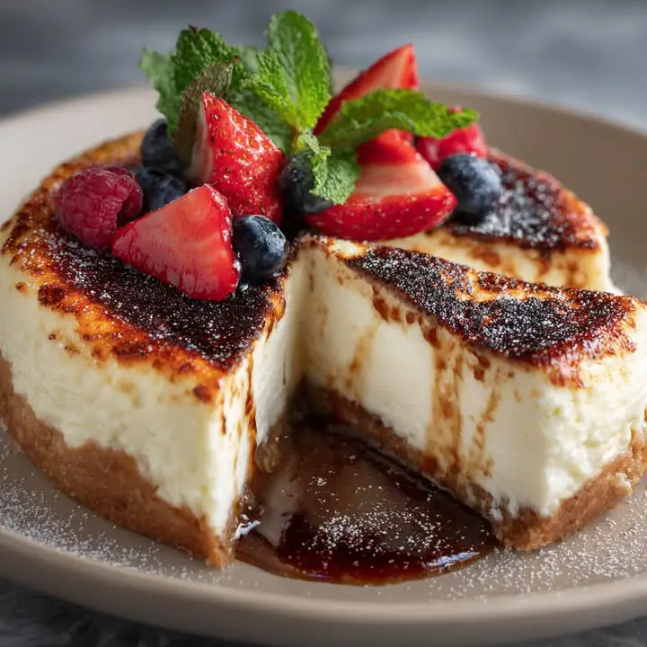 Crème Brûlée Cheesecake