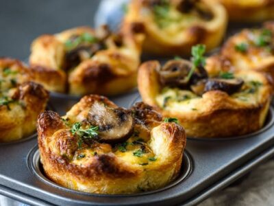 Croissant Champignon Muffins: Simpel & Heerlijk Recept