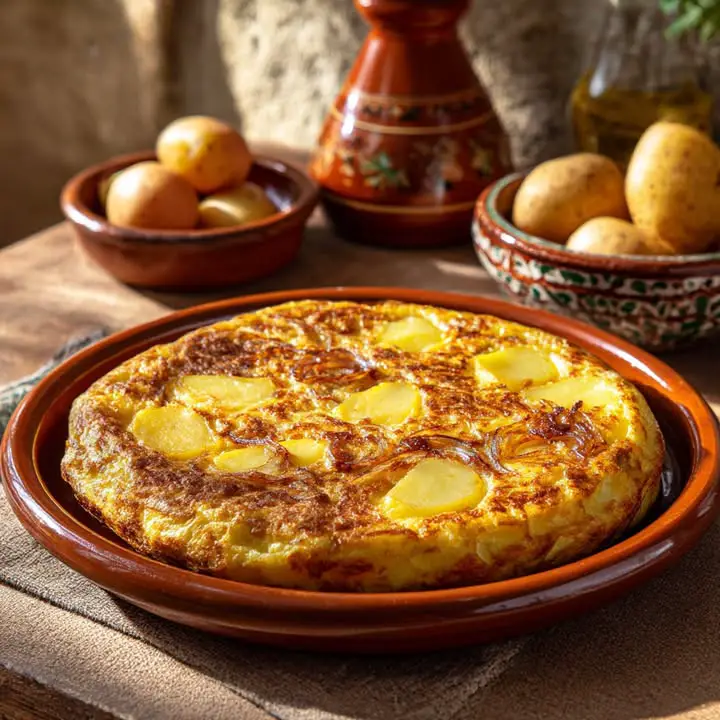 Eenvoudige Spaanse Tortilla
