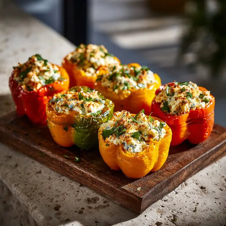 Feta Gevulde Paprika