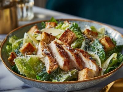 Gegrilde Kip Caesar: De Smaakvolle Twist op een Klassieker