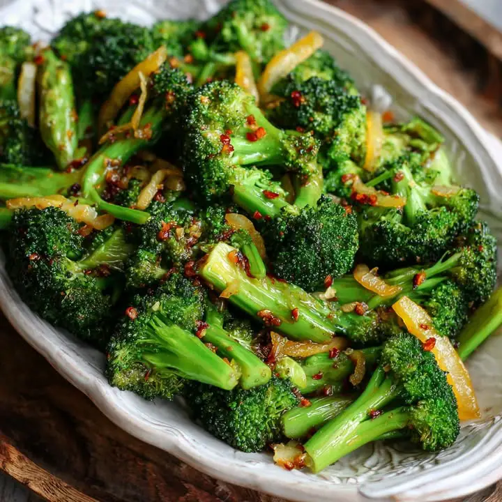 Gember Broccoli Roerbak