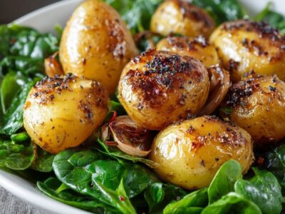 Geroosterde Aardappelen Spinaziesalade: Dé Lekkerste Combinatie!