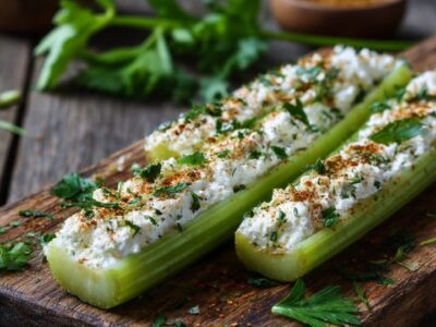 Gevulde Selderij Sticks: Dé Facile & Lekker Snackontvangst