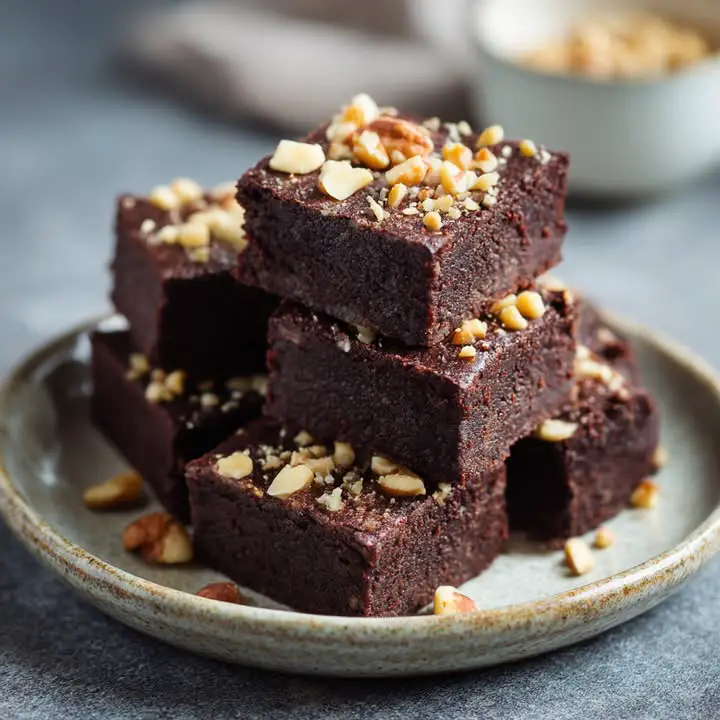 Gezonde Brownies Bananen Chocolade