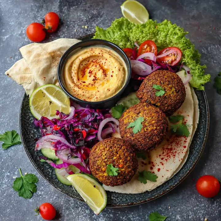 Gezonde Ovenfalafels Tahini