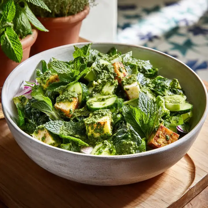 Groene Salade Paneer