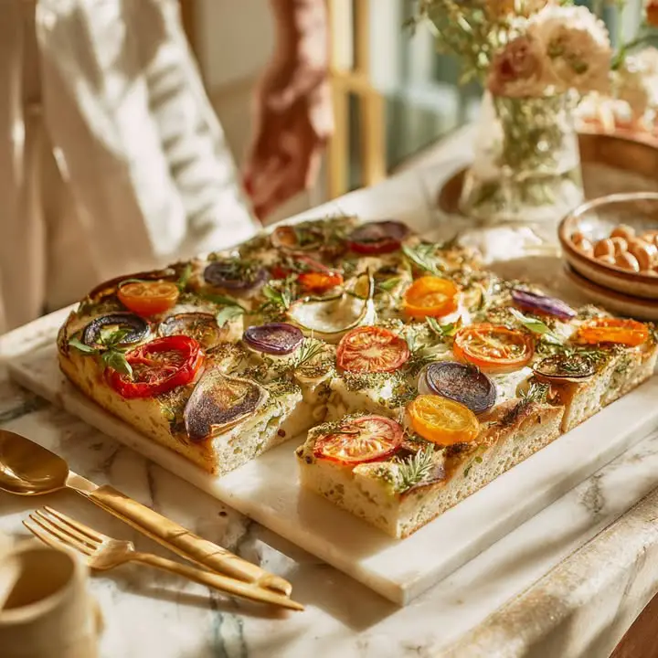 Groentefocaccia Recept Makkelijk