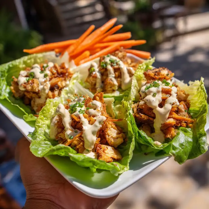 Krokante Kipsalade Wraps