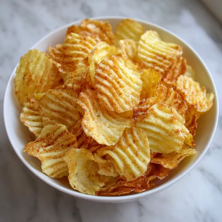 Krokante Pasta Chips