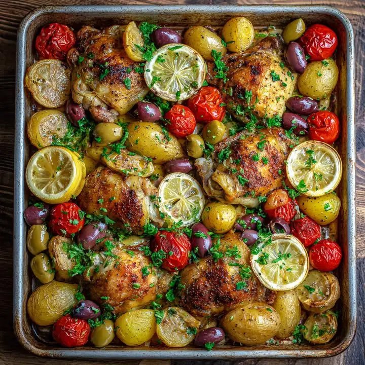 Kruidige Kippenplaat Provençaals