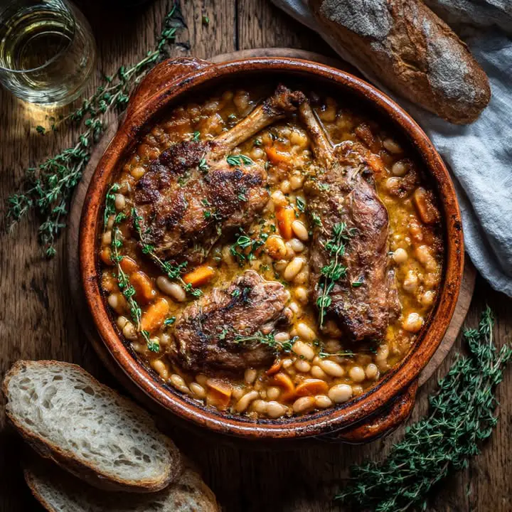 Lamsschouder Cassoulet Recept