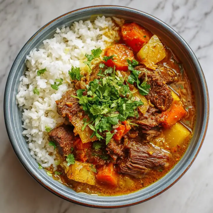 Lamsstoofpot met Curry