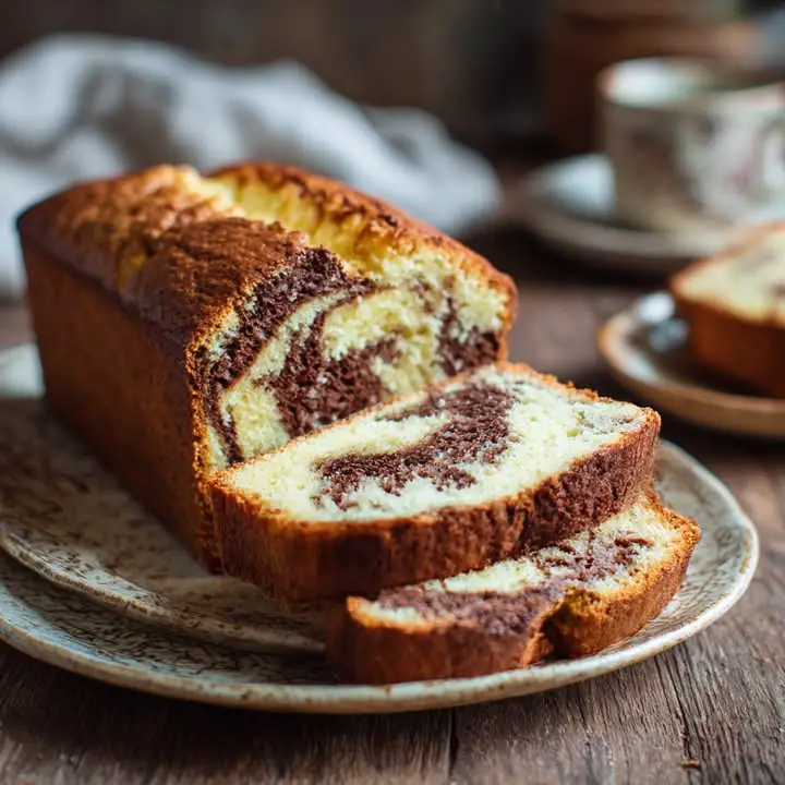 Marmerdeeg Cake Recept