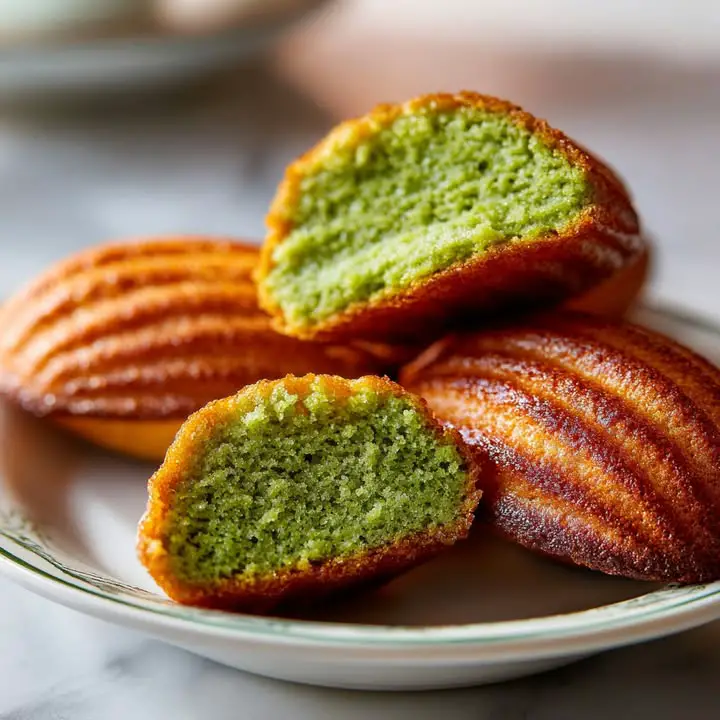 Matcha Madeleines Recept