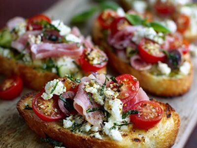 Méditerraneanse Bruschetta’s Recept: Simpel & Lekker