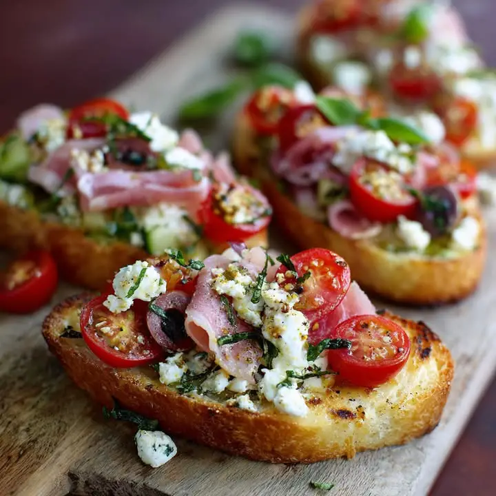 Méditerraneanse Bruschetta's Recept
