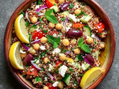 Mediterraneanse Quinoasalade Recept: Eenvoudig & Lekker