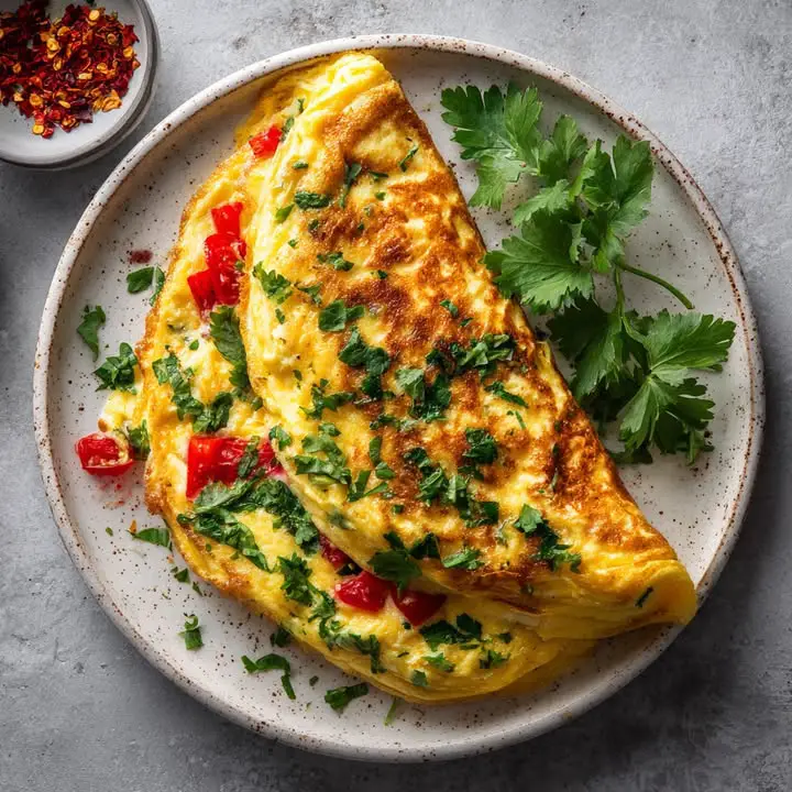 Paprika Omelette Persil