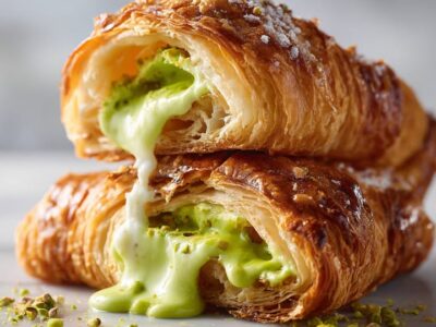 Pistache Chocolade Croissants: De Meest Verleidelijke Traktatie