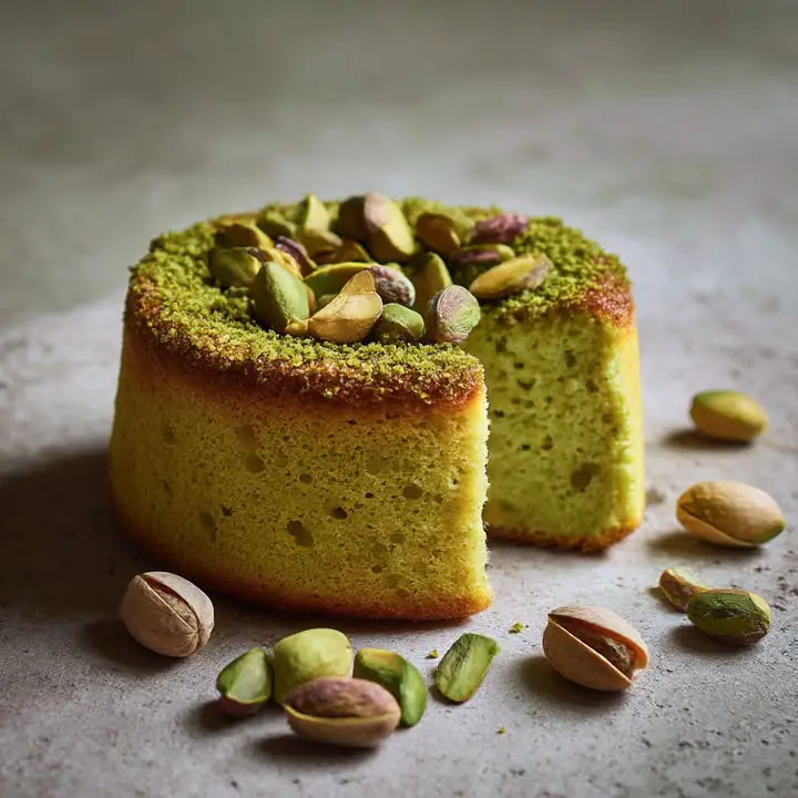 Pistache Moelleux Cake