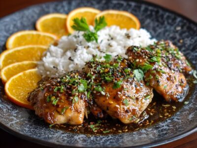Pittige Sinaasappelkip Met Rijst: Eenvoudig & Lekker